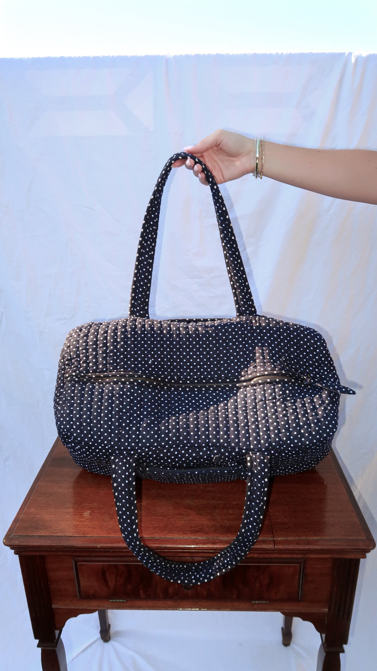Polkadot Duffel Bag