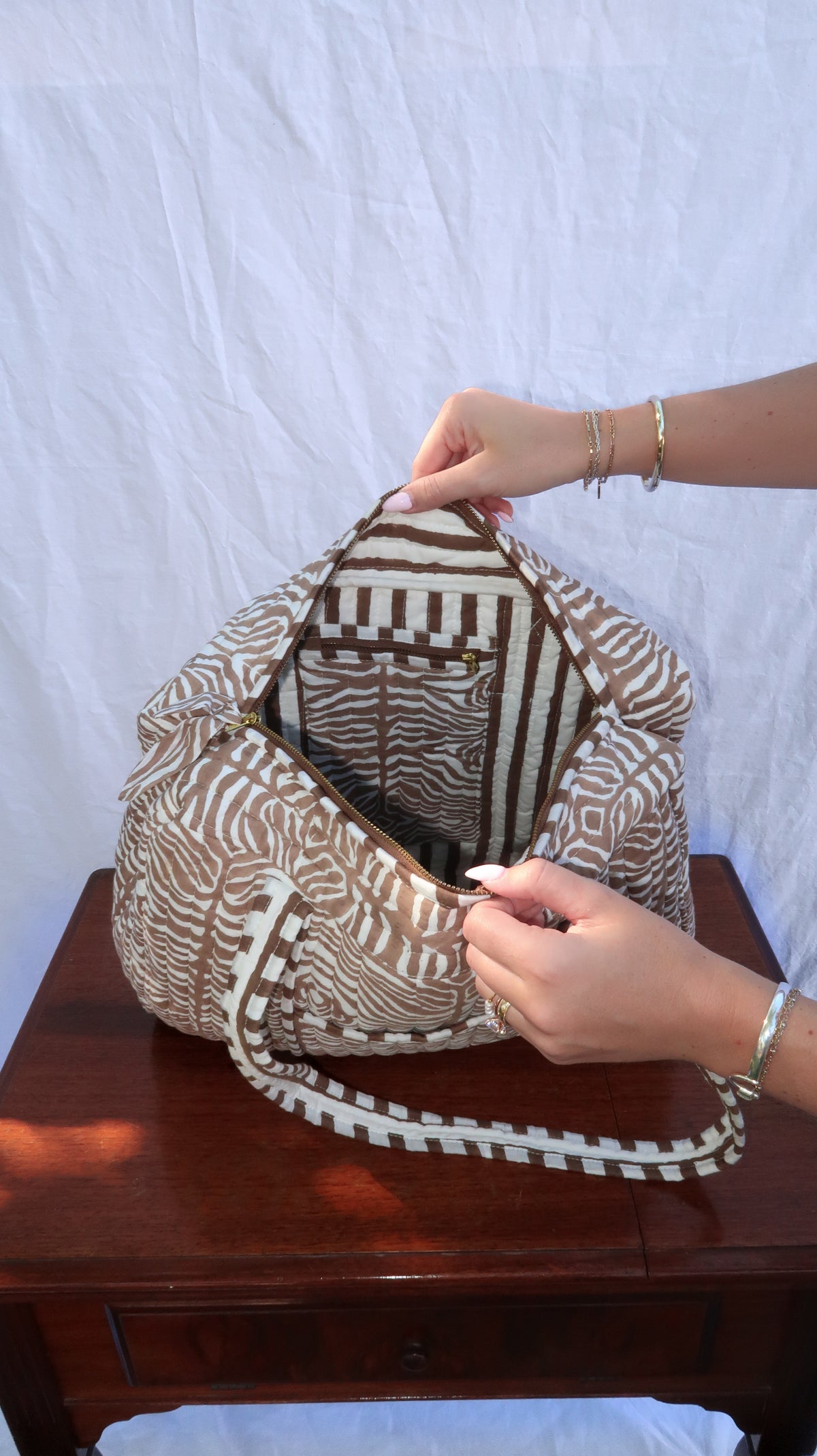 Zebra Tote Bag