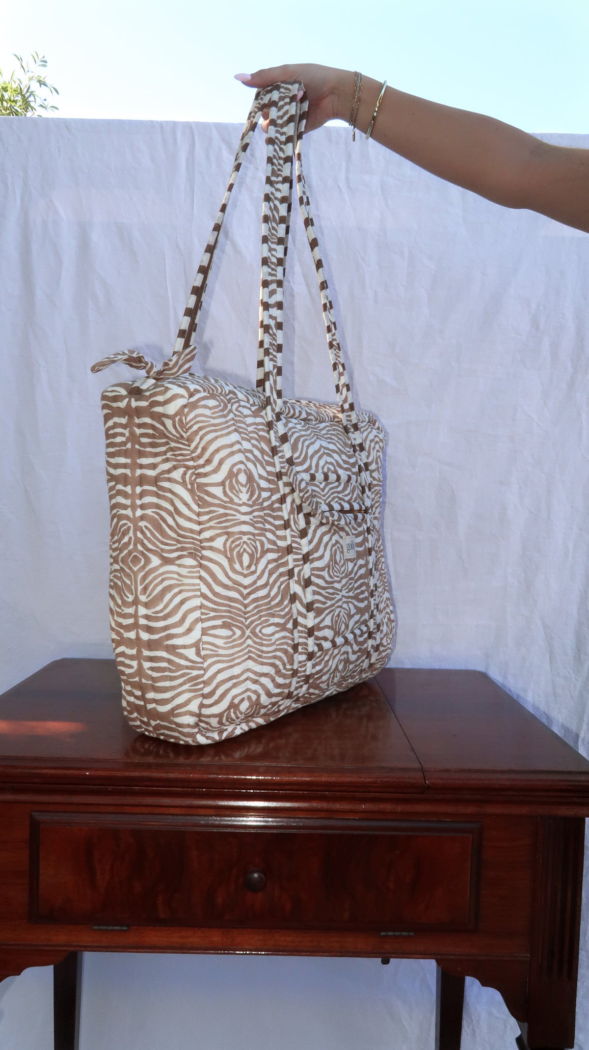 Zebra Tote Bag