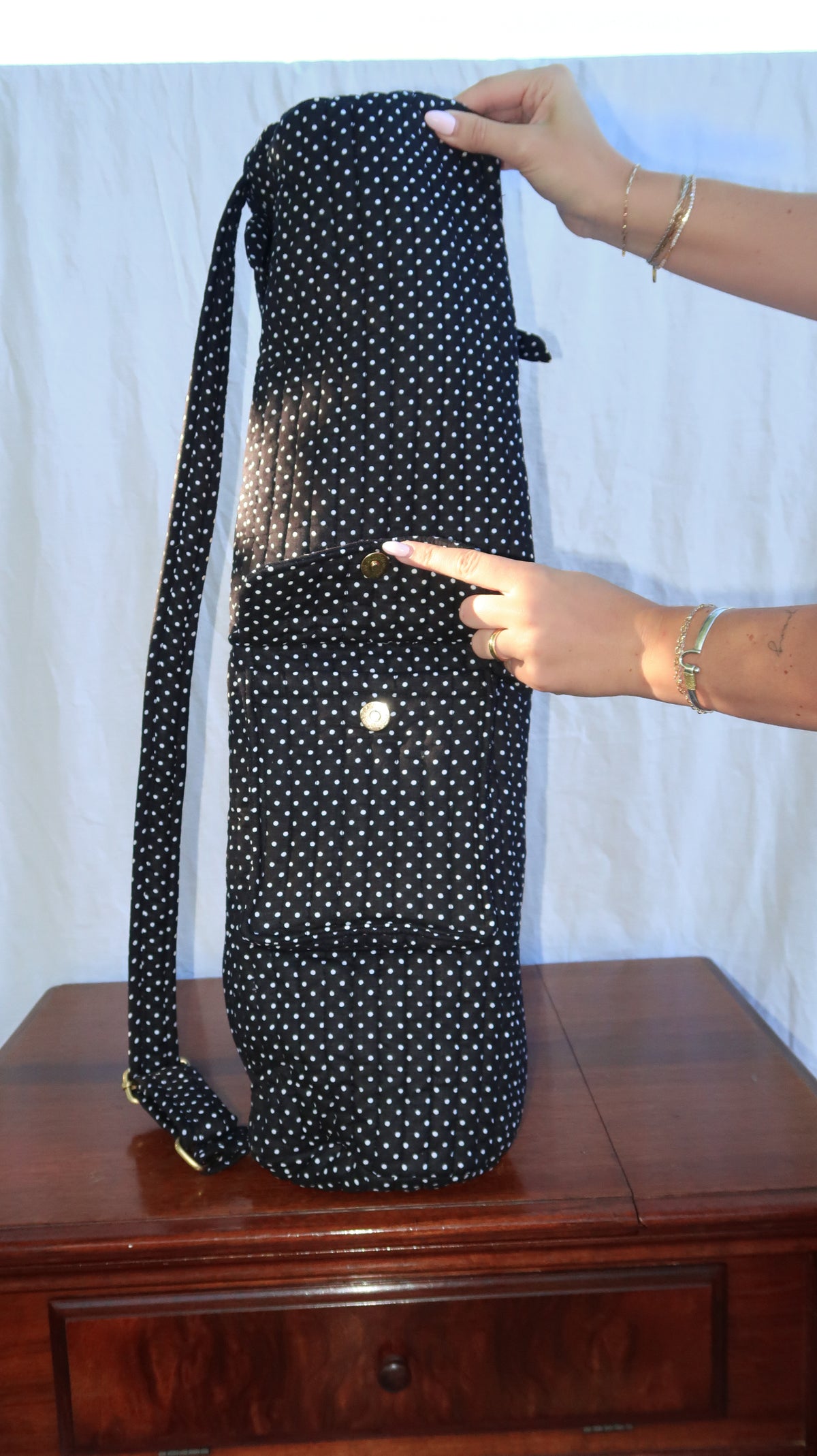 Polkadot Yoga Mat Bag