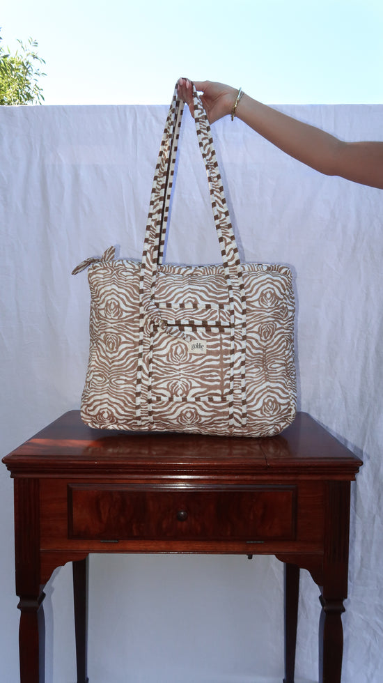 Zebra Tote Bag